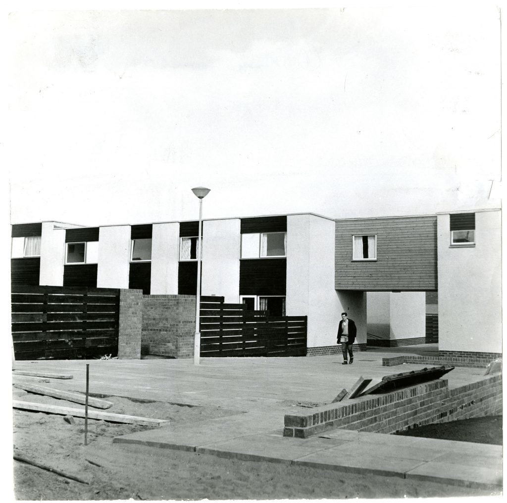 Corporation houses at Barnhill pictured in 1967.