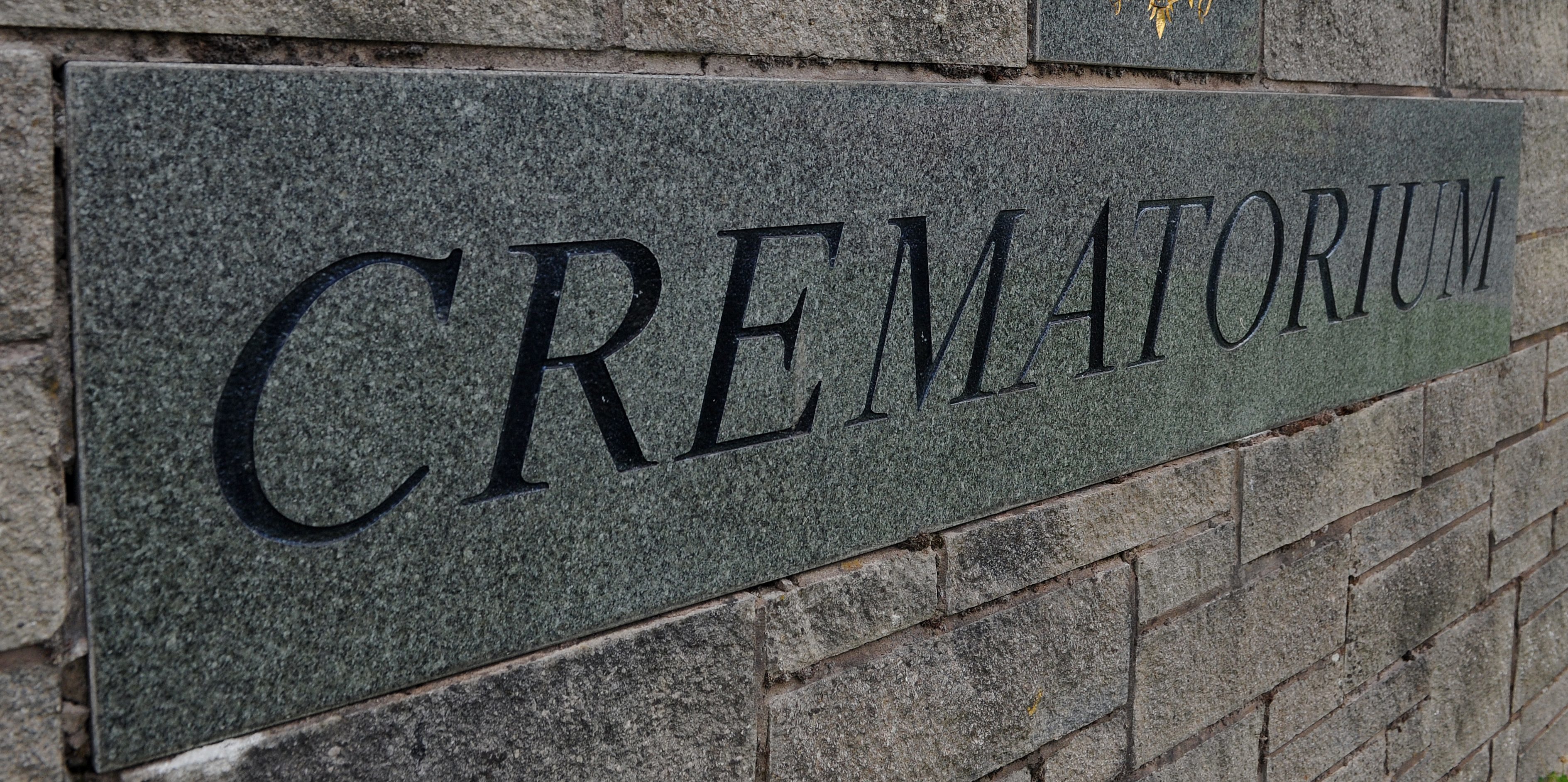 Perth Crematorium entrance.