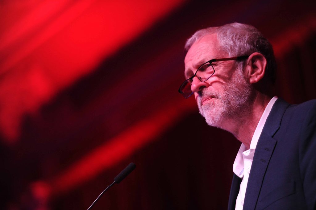 Jeremy Corbyn in Dundee last year