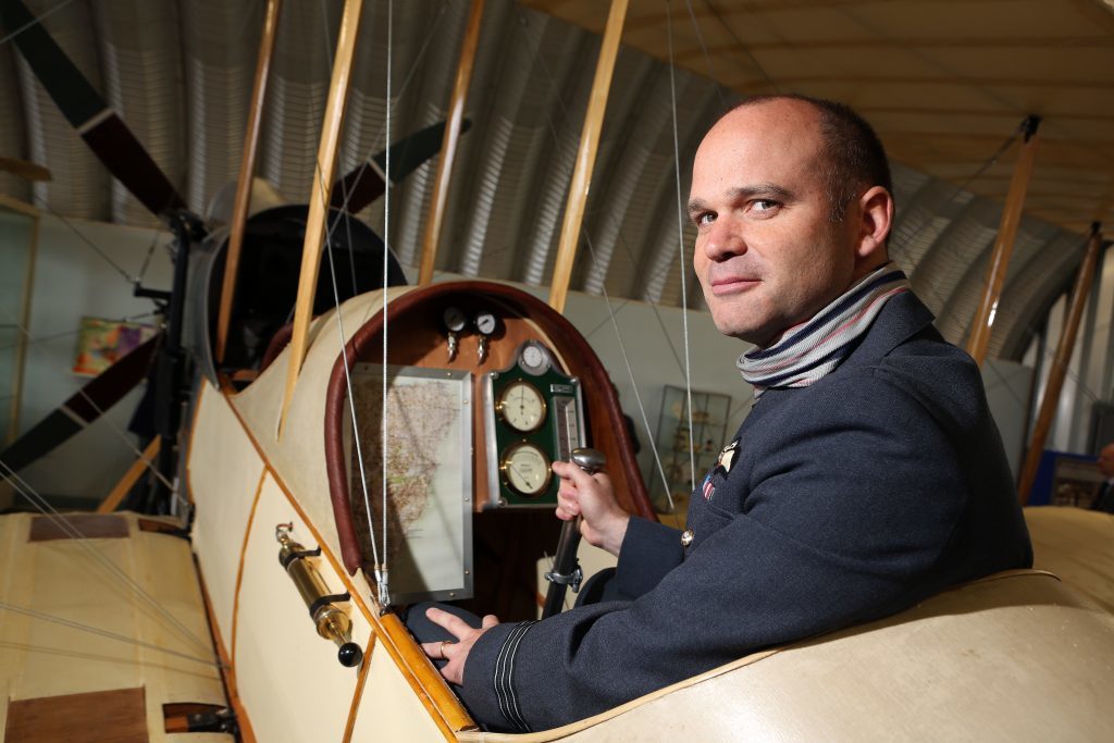 Wing Commander Roger Elliot, OC No.2 Sqdn RAF Lossiemouth.