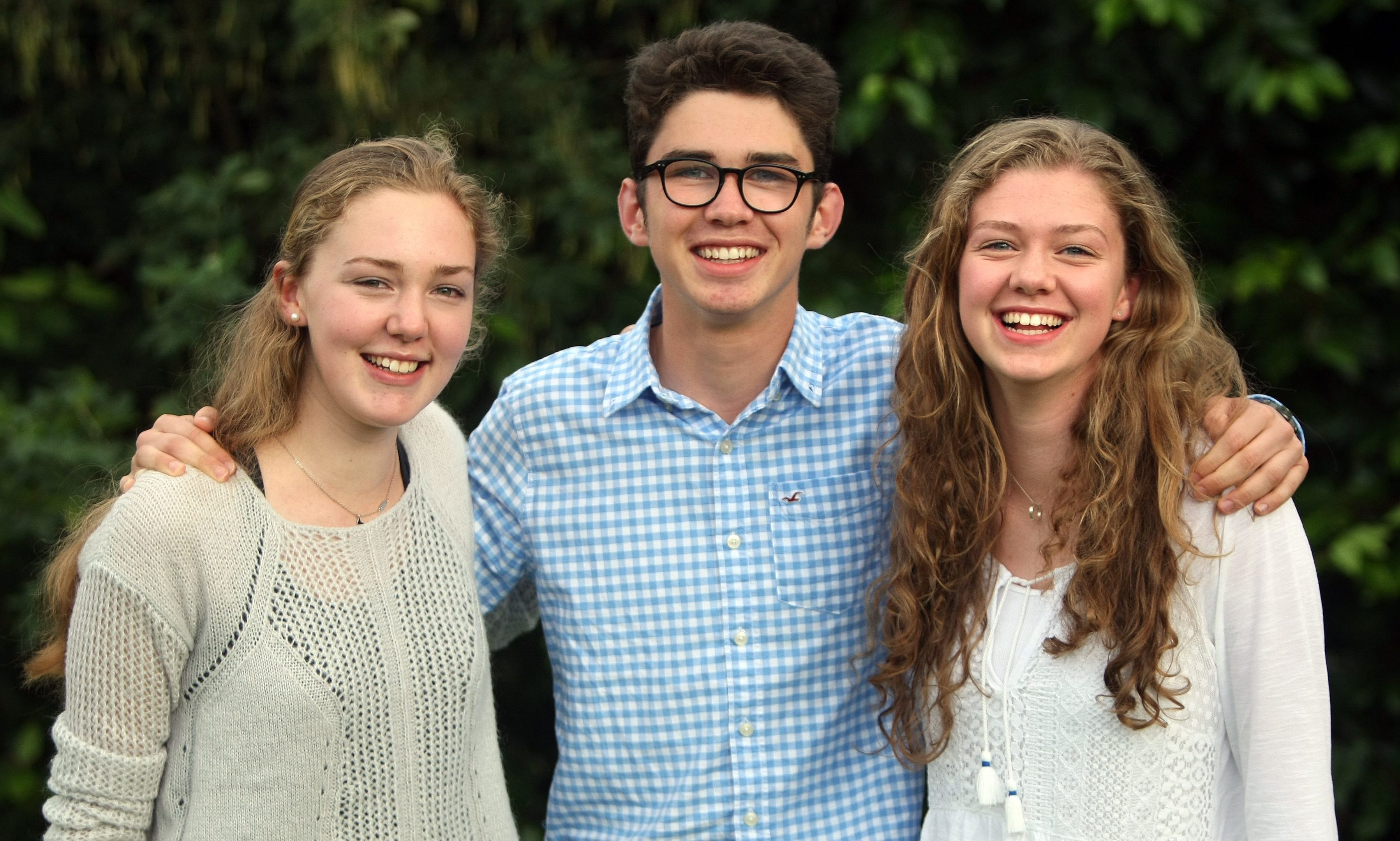 Kristin, Gregor and Alexandra.