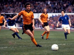 Dundee United great Frank Kopel in action.