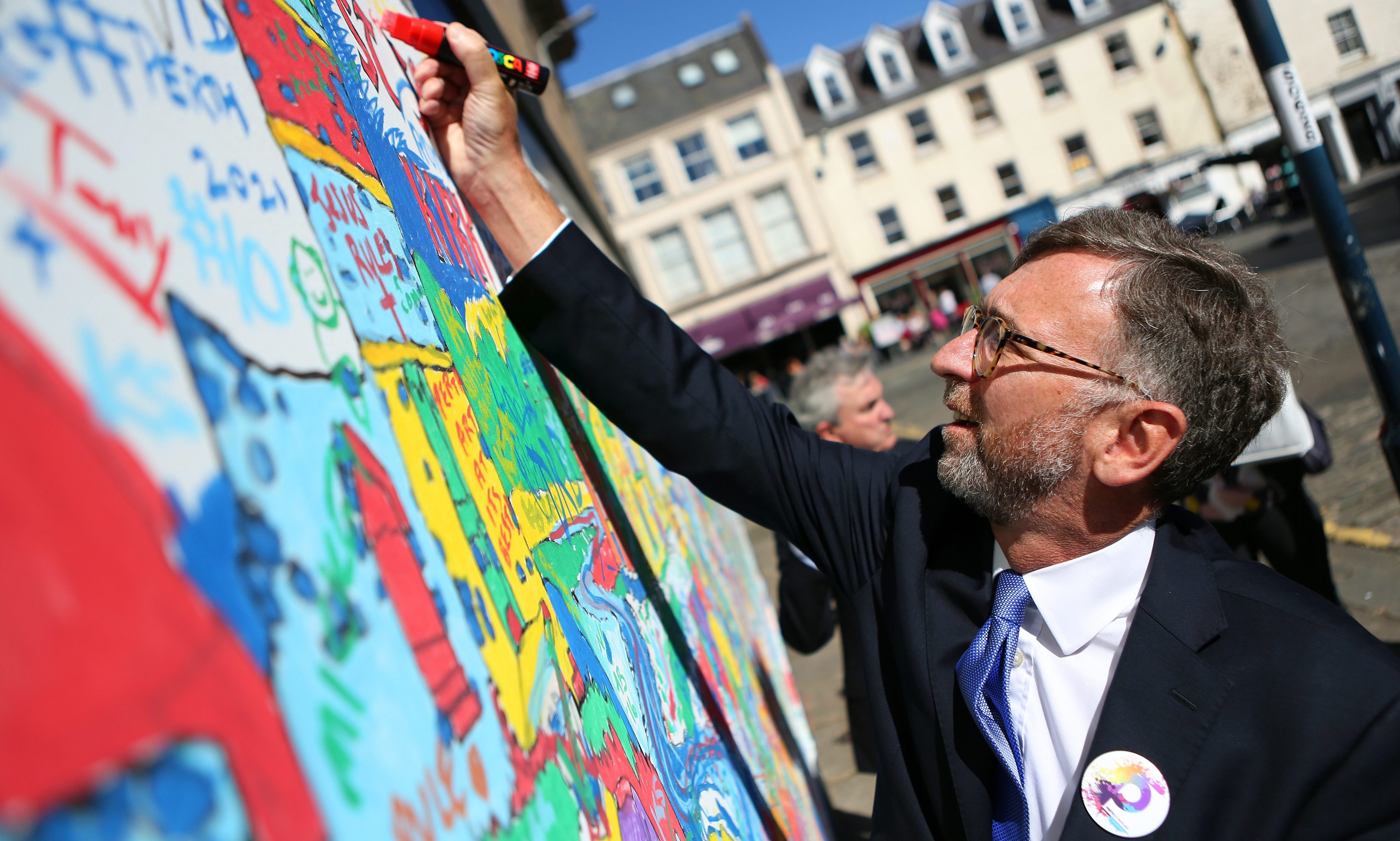 Lord Dunlop in Perth to discuss the City of Culture bid