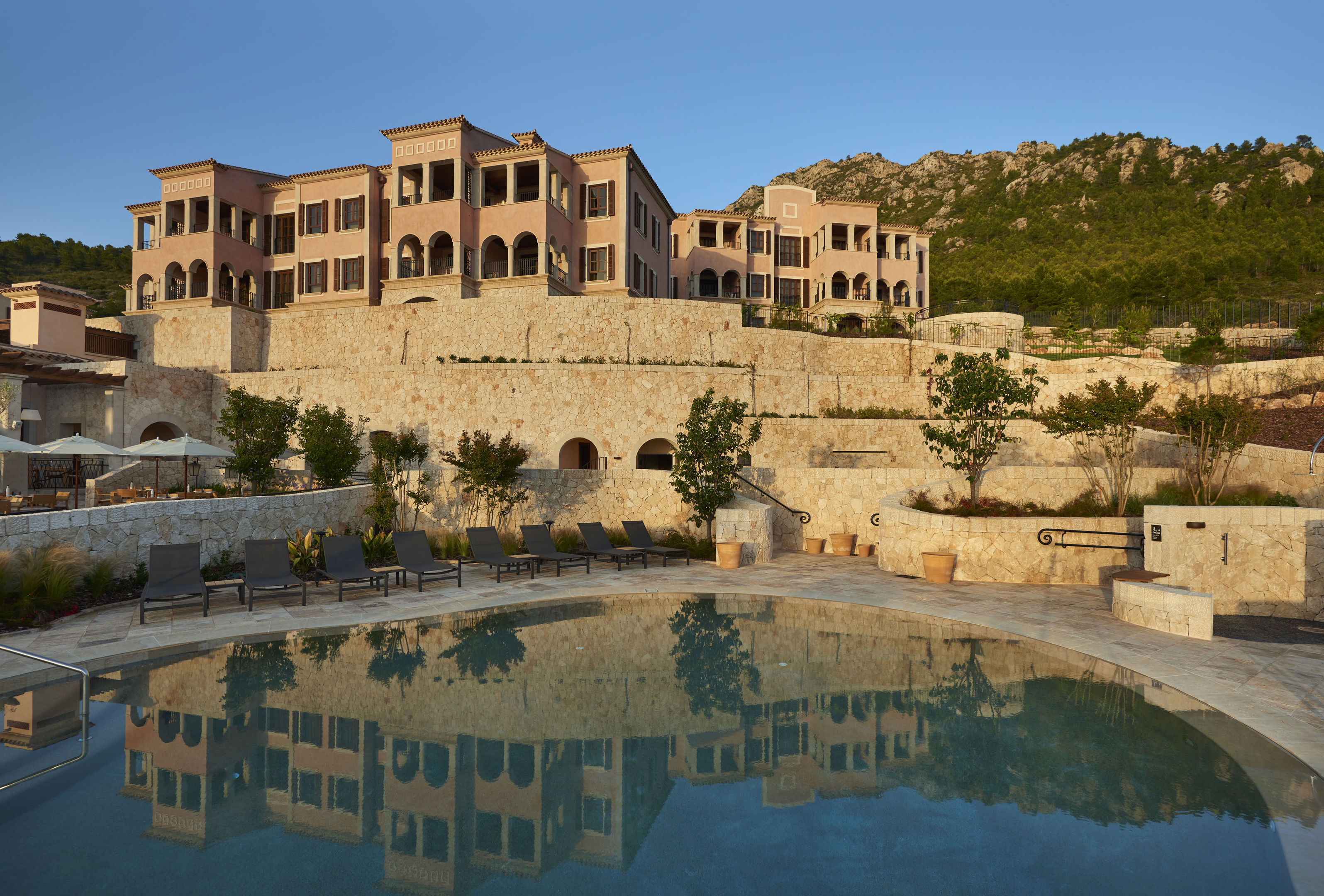 Exterior of the Park Hyatt, Mallorca.