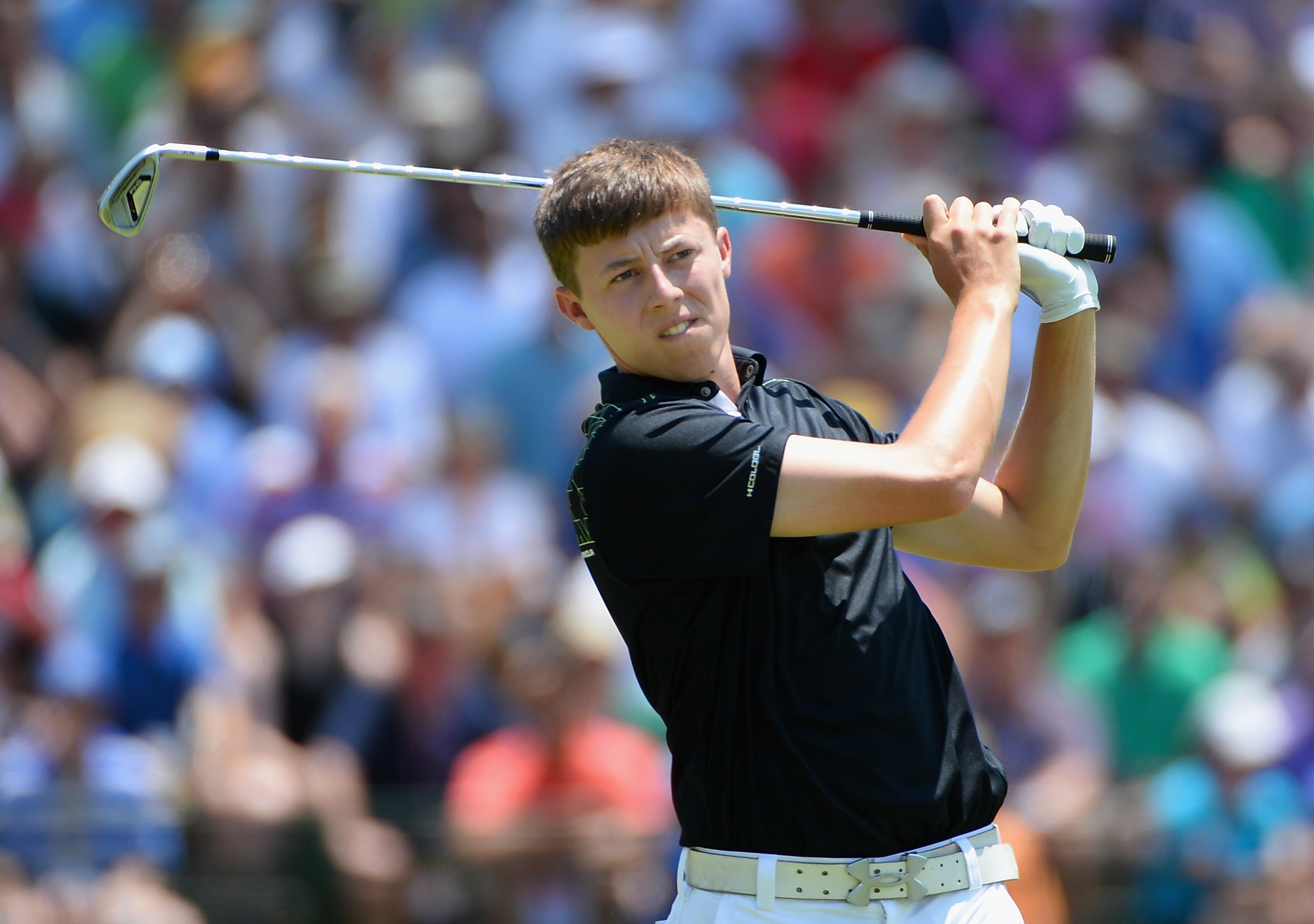 Matt Fitzpatrick showed his worth as a possible Ryder Cup debutant at Archerfield yesterday.