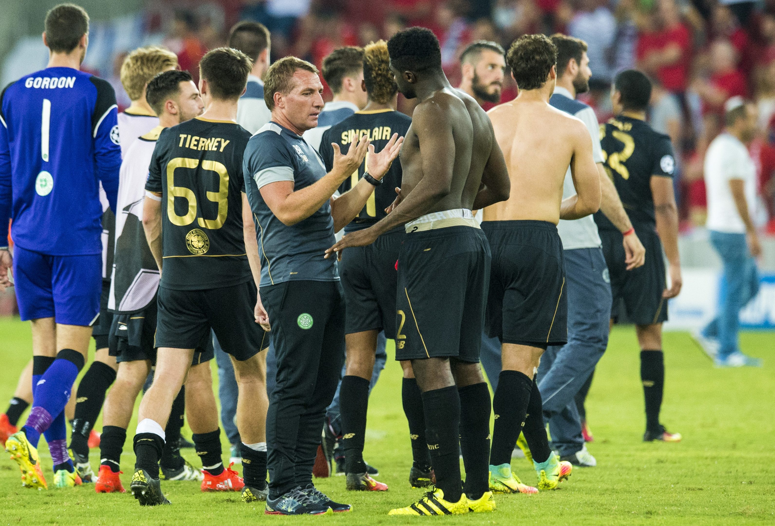 A great night for Brendan Rodgers and his players.