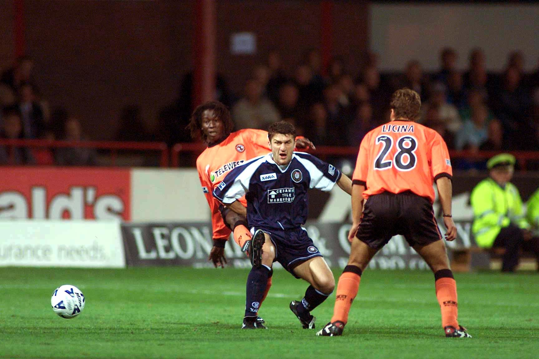 Scenes like this, from a derby in the 1999/00 season, very nearly became a thing of the past.