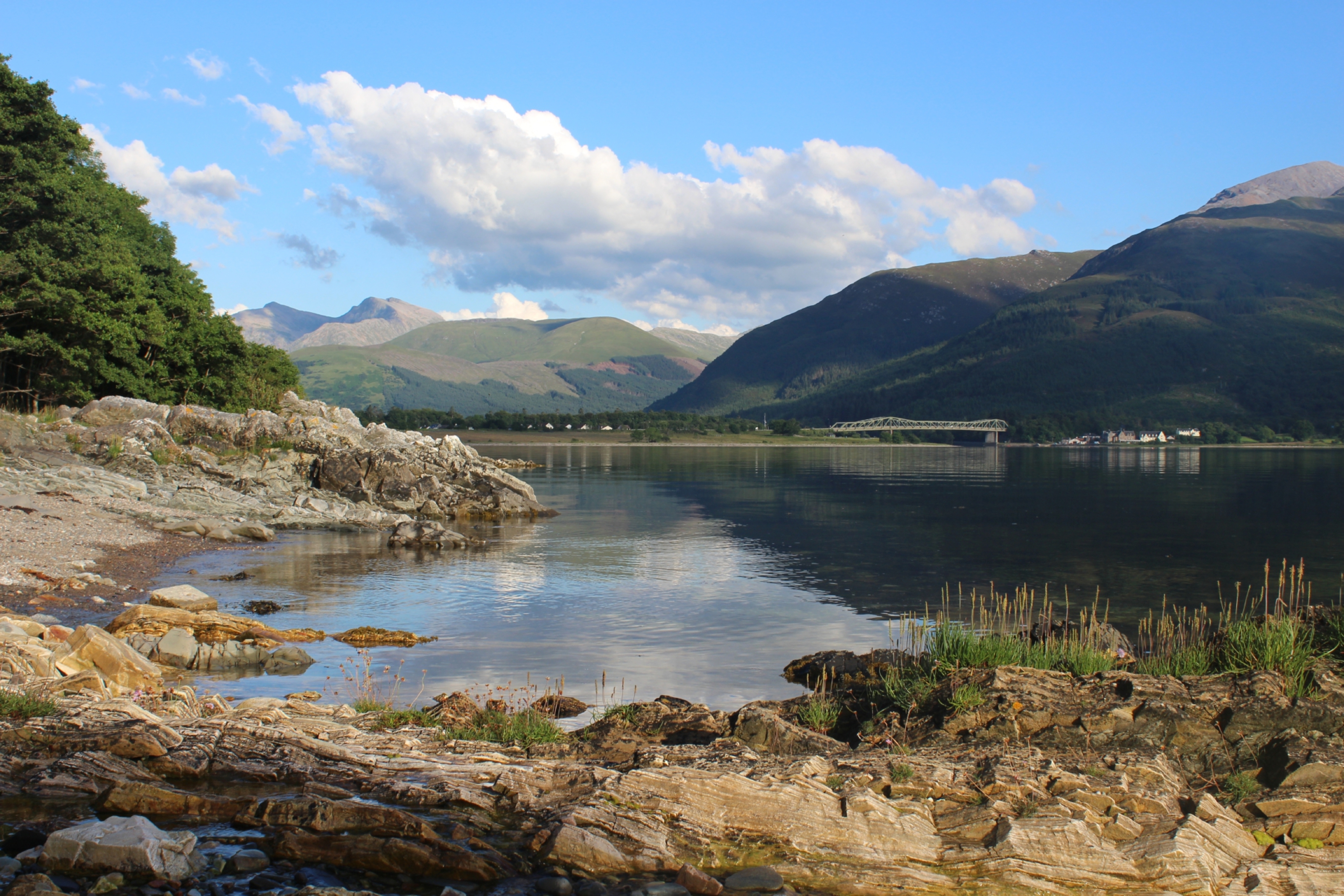 Looking down Loch Linnhe from North Ballachullish.