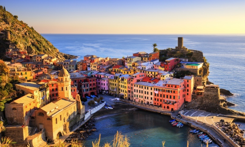 The Cinque Terre, Italy.