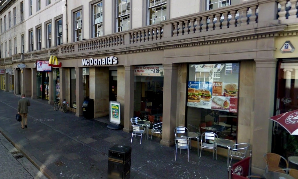 McDonald's in Reform Street, Dundee.