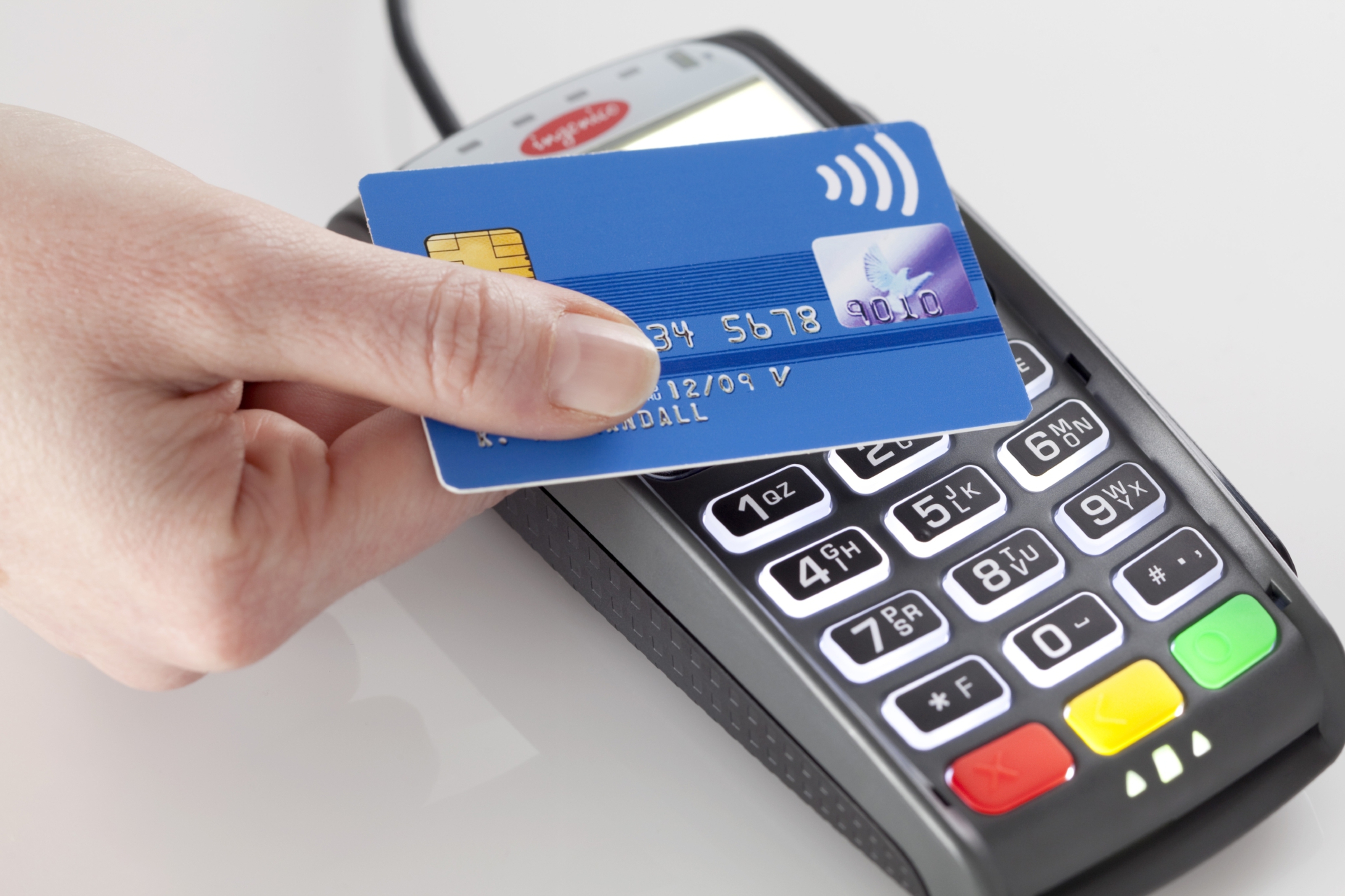 Ingenico's contactless card ticketing terminal