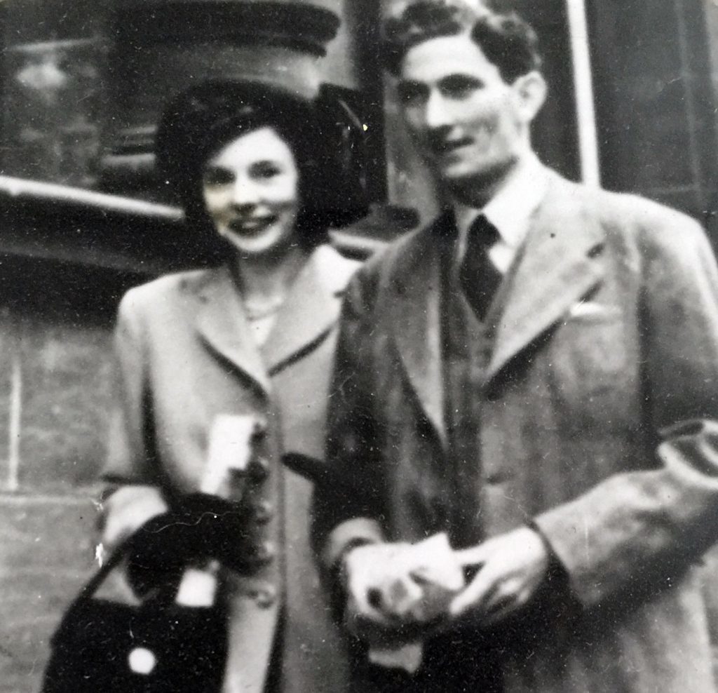 Phyllis and Douglas Hill raised a family of six in Dundee.
