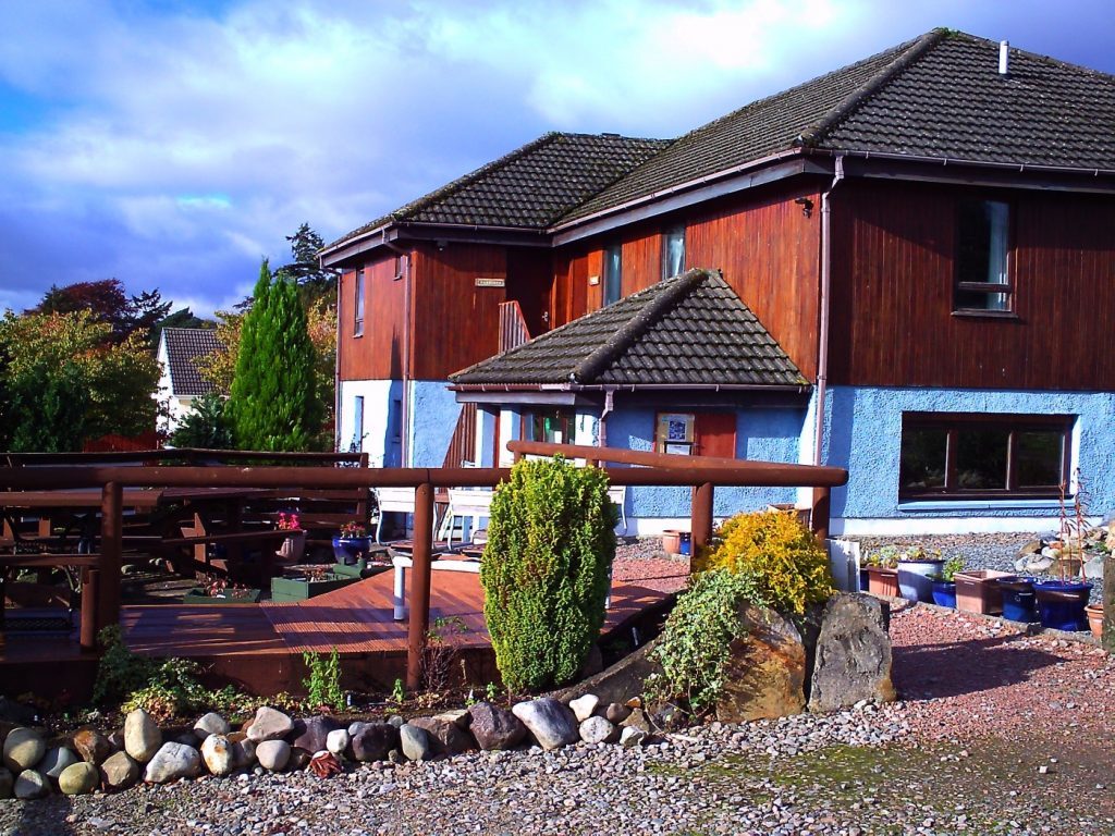 The Snowgoose Mountain Centre in Corpach.