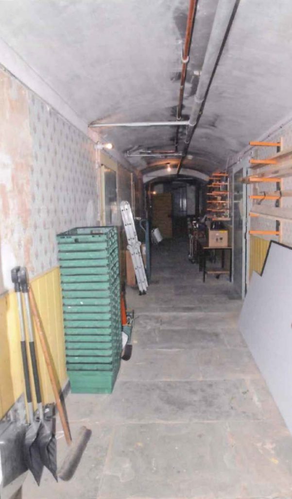 Basement cellar at former St Ninians School