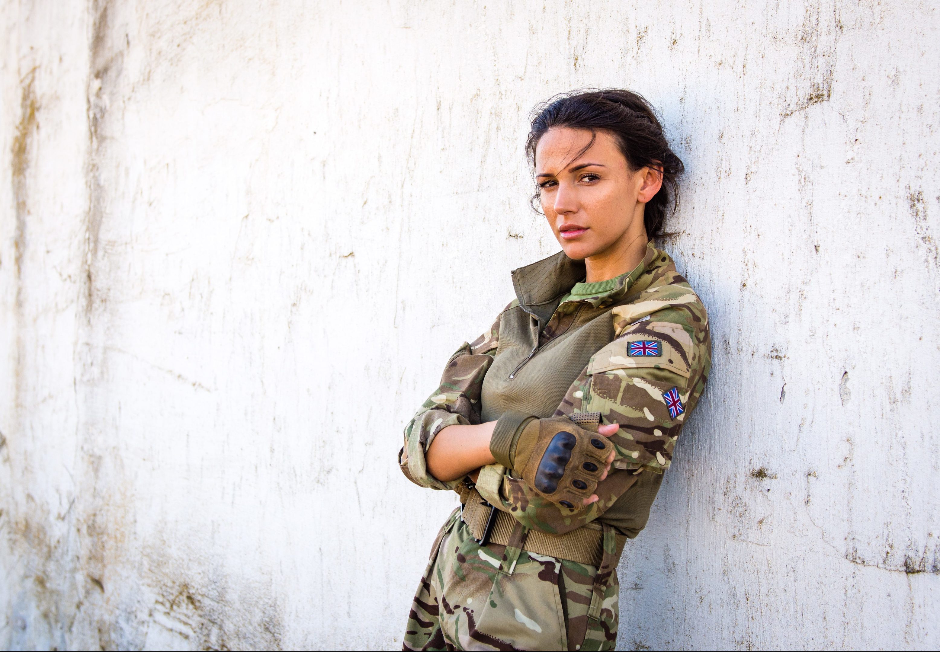 Michelle Keegan in Our Girl.