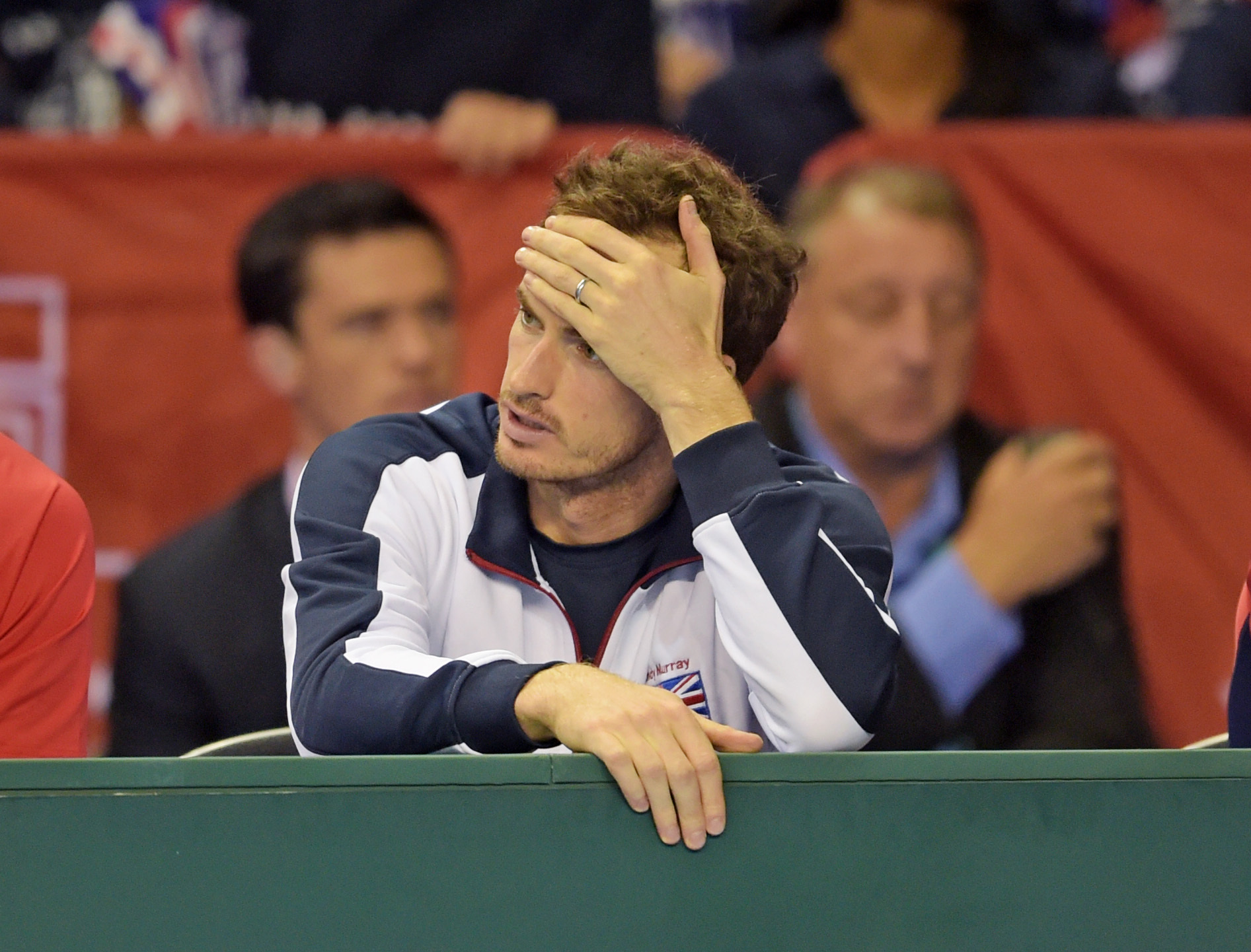 Andy Murray was left less than impressed.