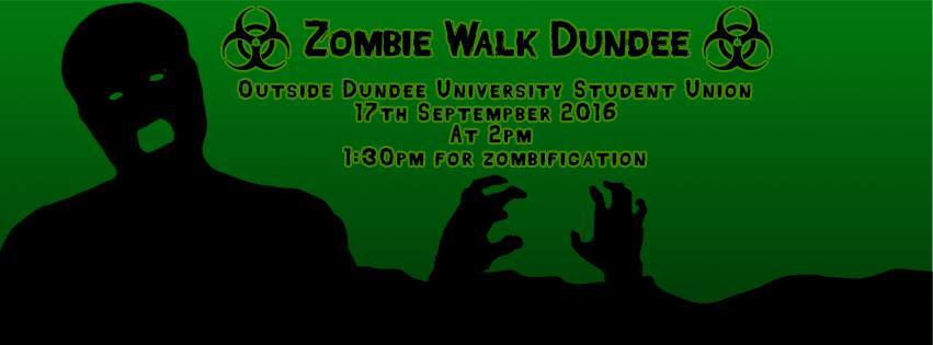 The poster for the Zombie Walk