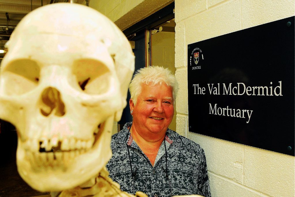 A mortuary at the University of Dundee was named after Val.