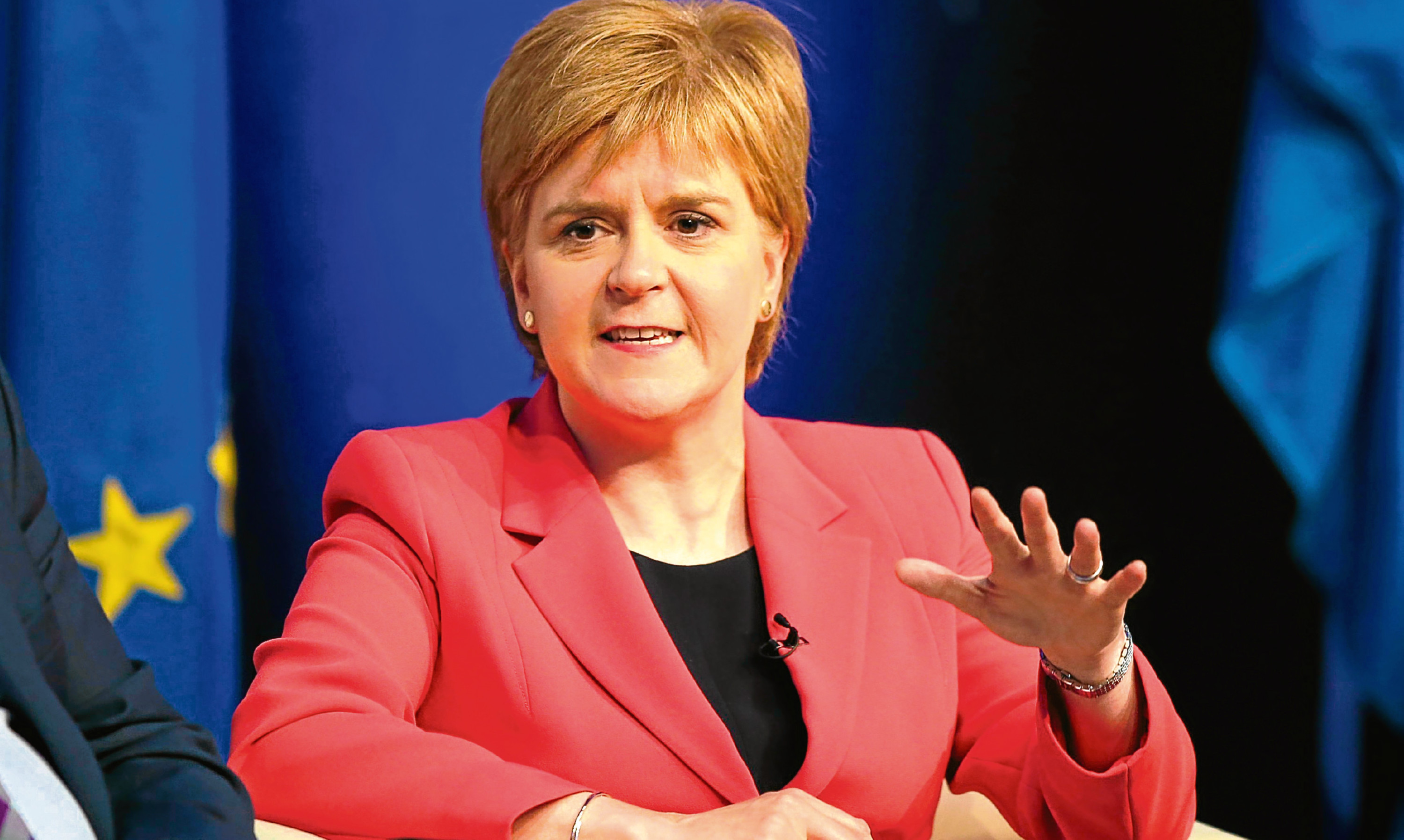 First Minister Nicola Sturgeon.