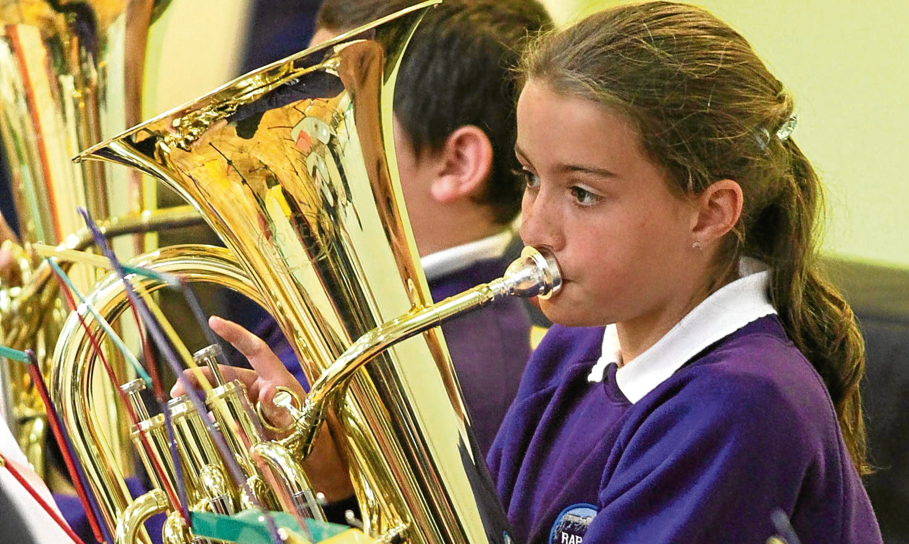 Sistema Big Noise orchestra in Raploch.