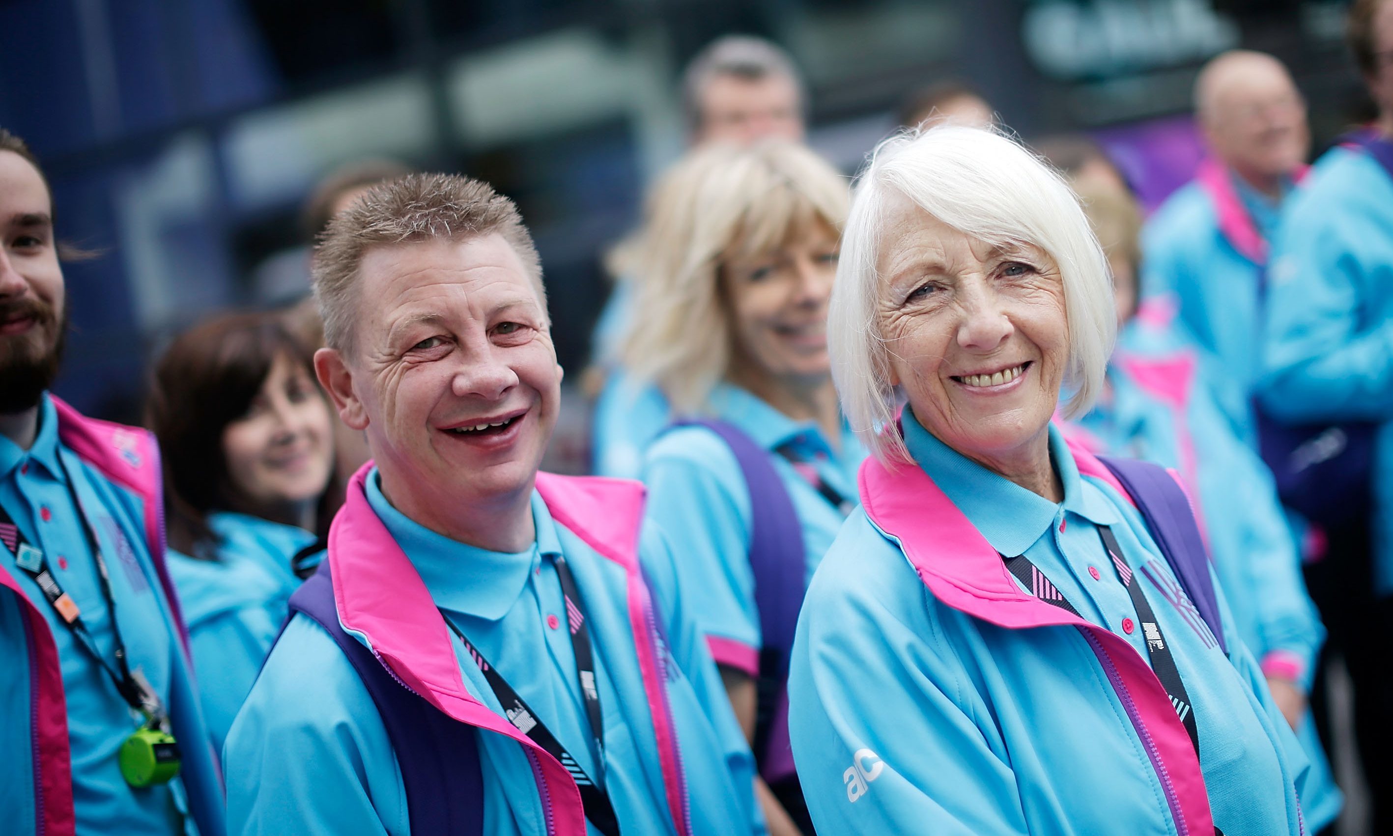 Volunteers gather at the Hull Truck theatre as the Hull UK City of Culture 2017 season one programme launch is announced.