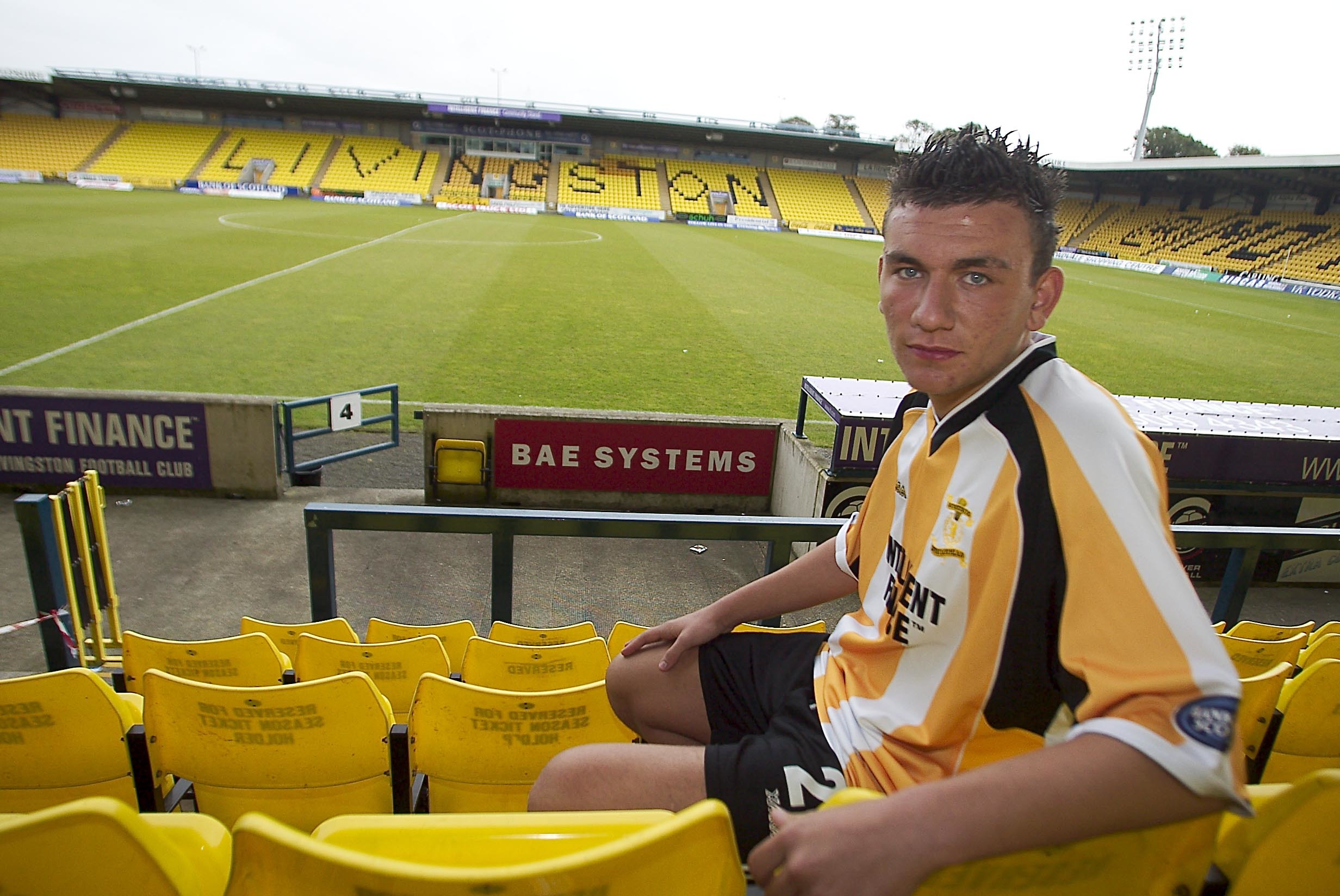 Robert Snodgrass in his Livingston days.