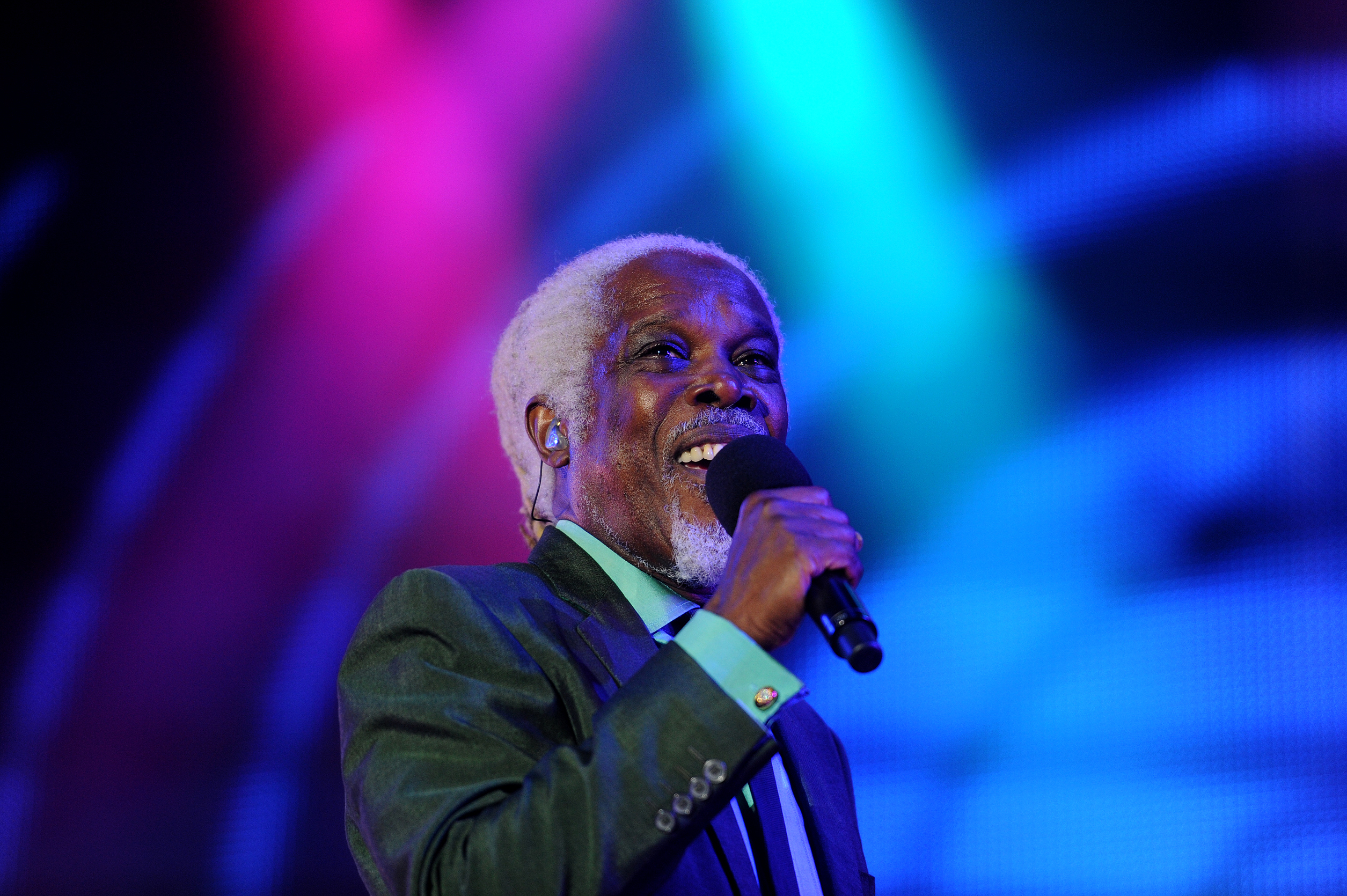 Billy Ocean in performance.