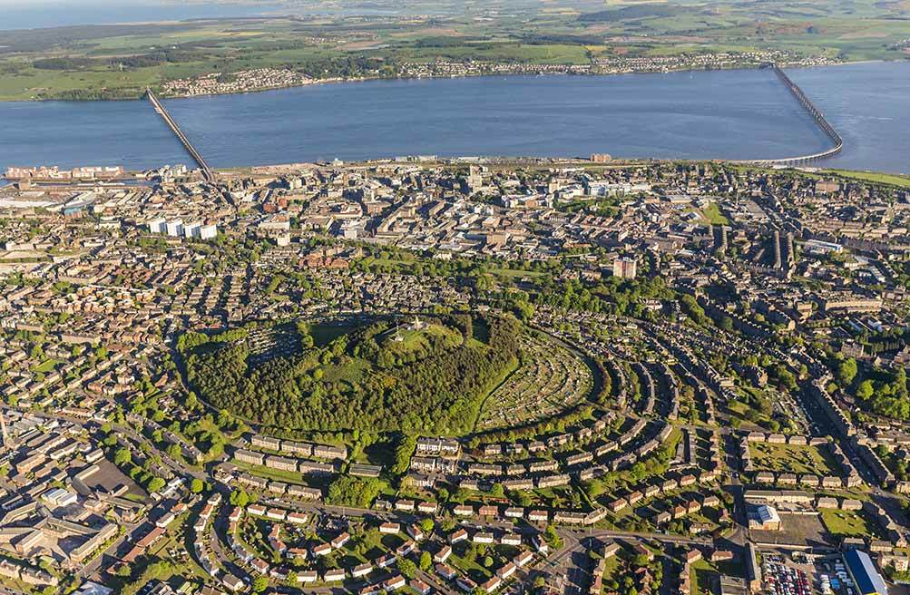 Dundee from above