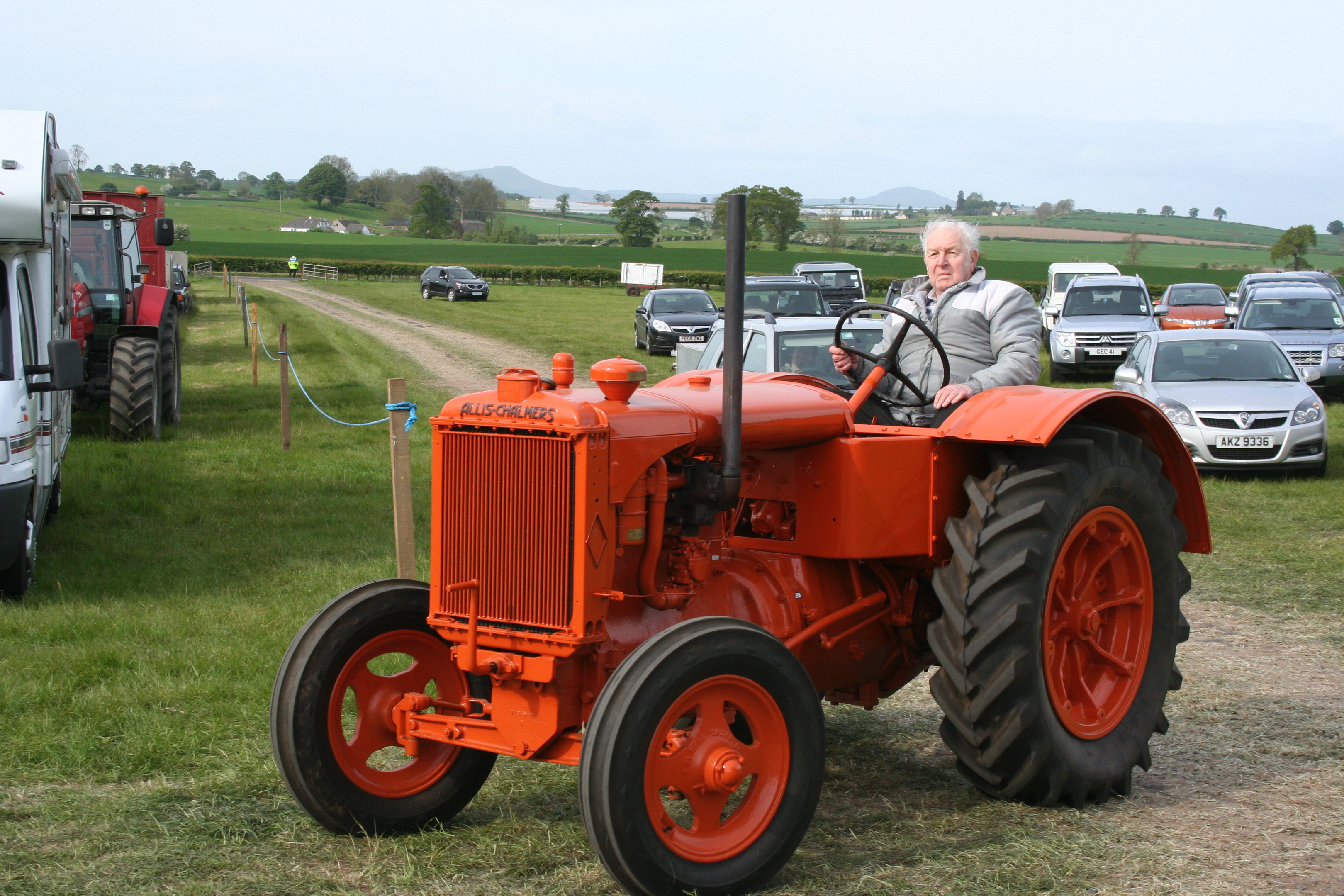 Murray Simpson amassed a collection of 45 tractors