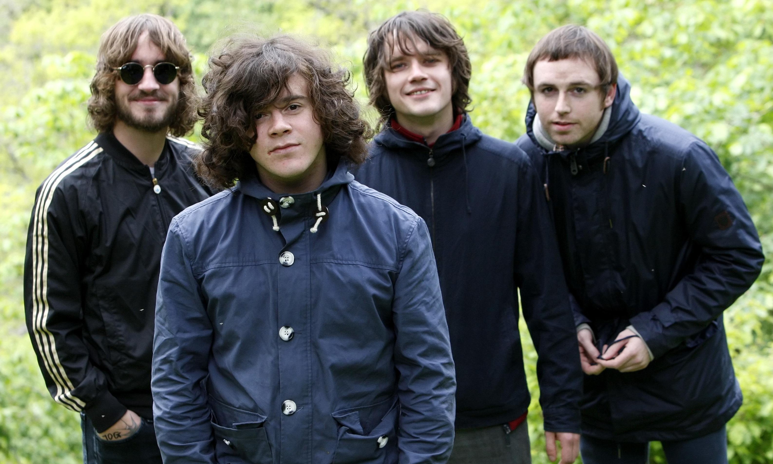 The View members Peter Reilly, Kyle Falconer, Kieren Webster and Steven Morrison.