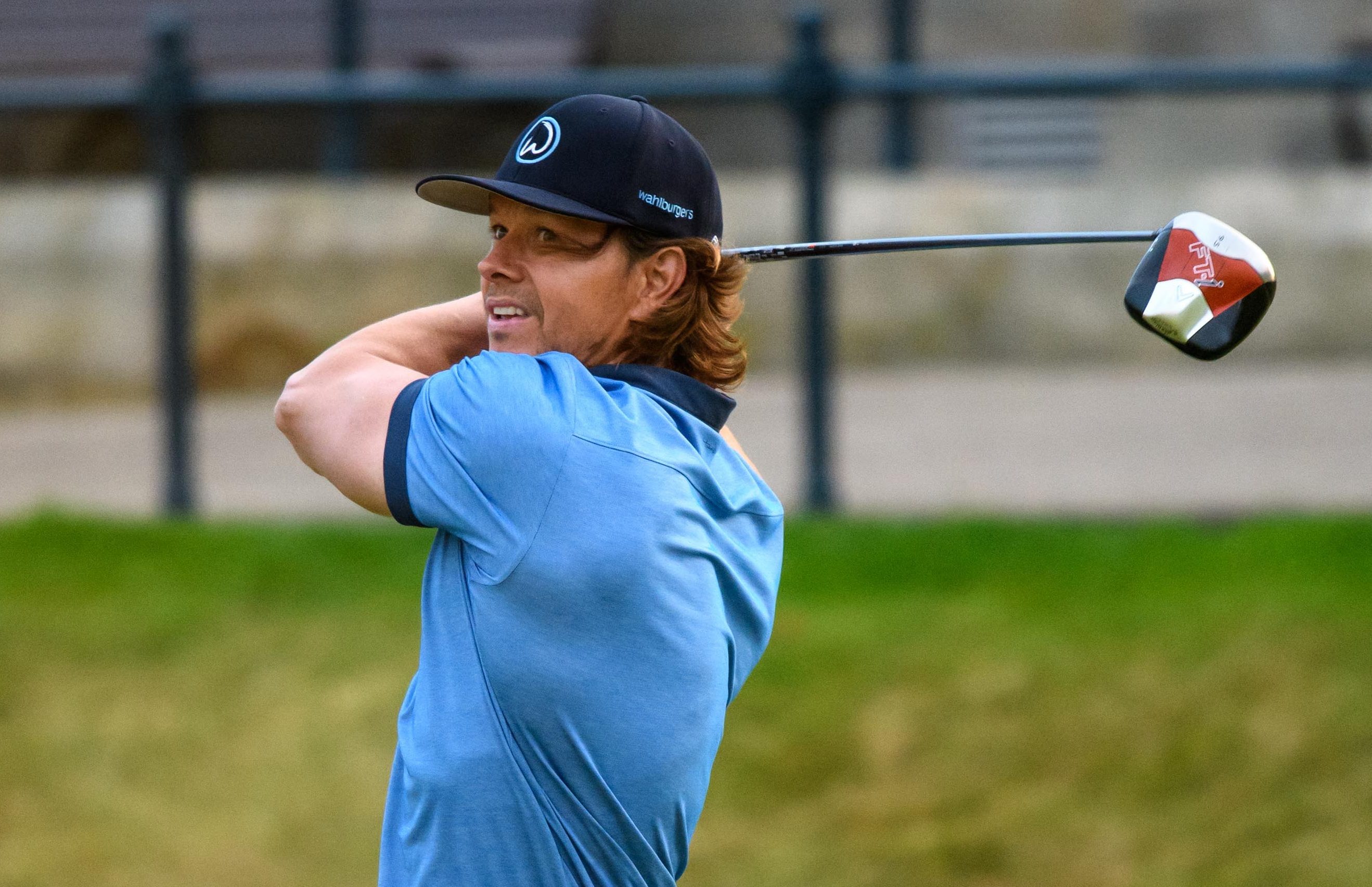 Mark takes a swing at The Old Course