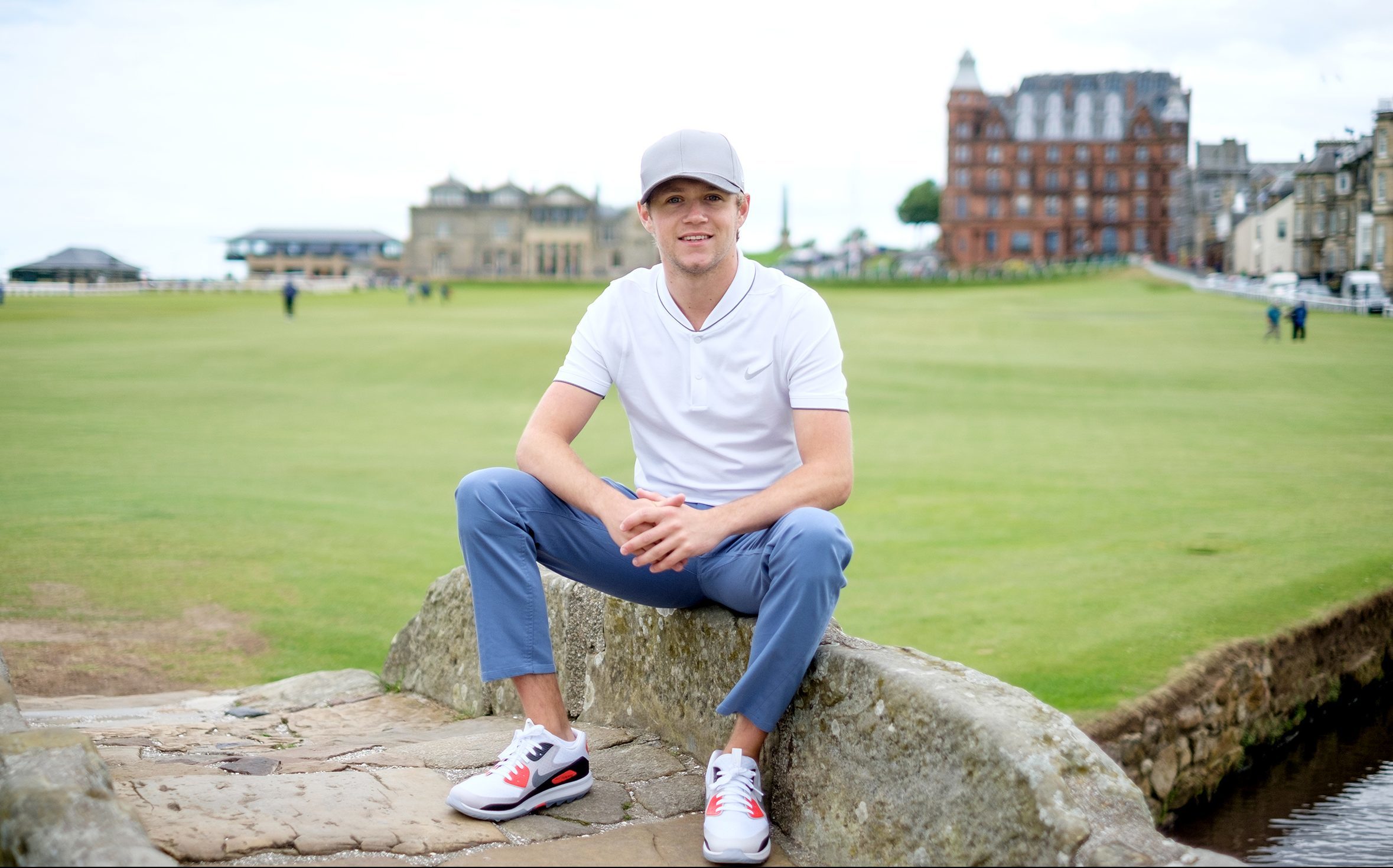 Niall Horan pictured at St Andrews.
