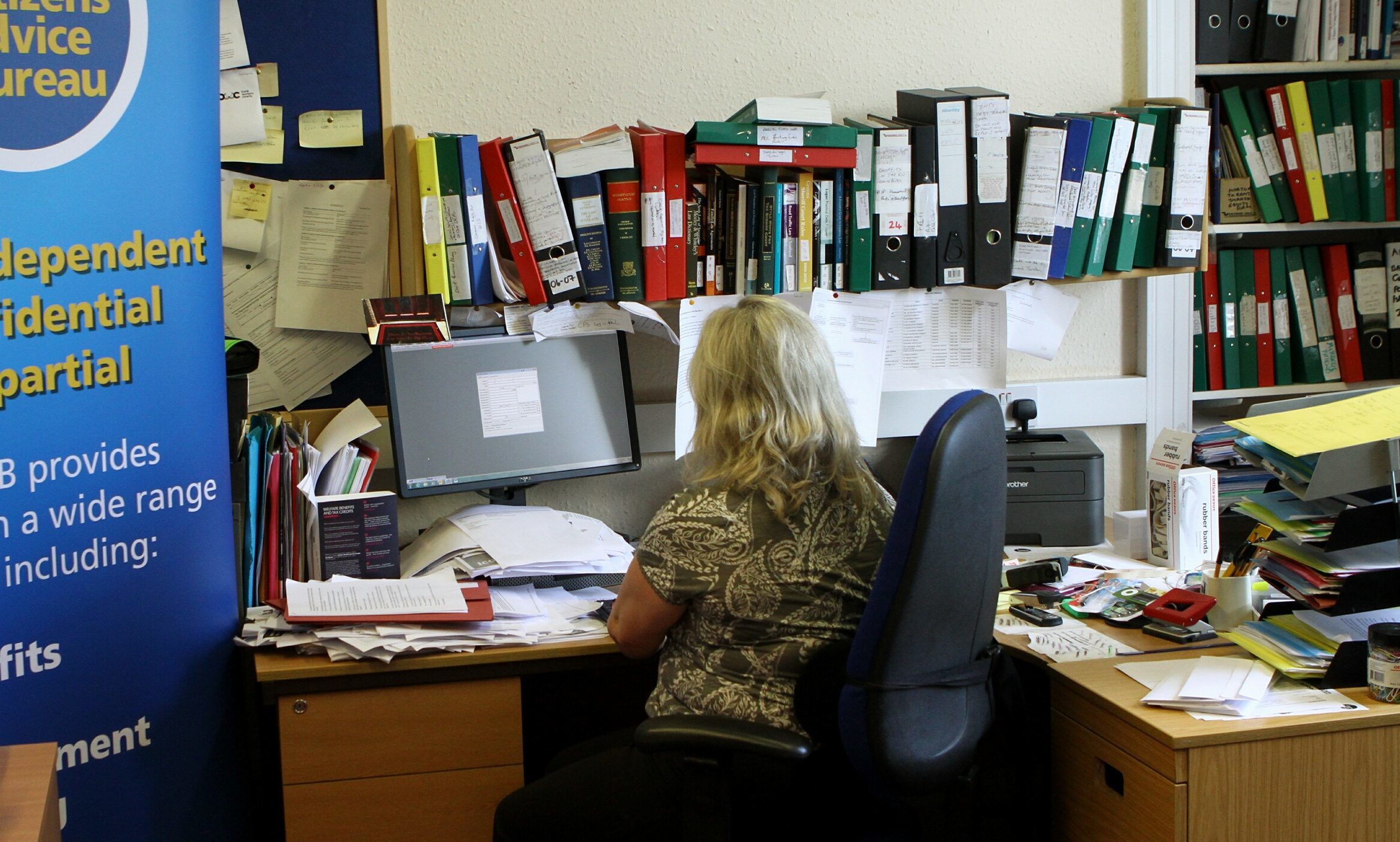 Dedicated staff at Perth's busy Citizens Advice Bureau have faced a challenging year, with households across Perth and Kinross struggling with financial woes.