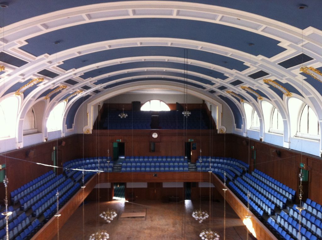 How Perth City Hall looks inside.