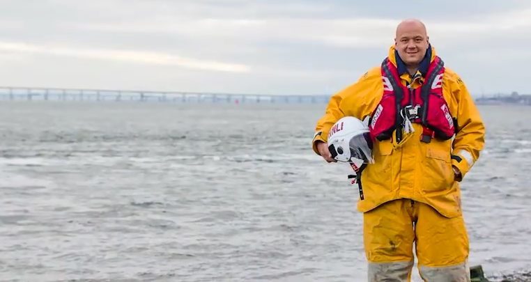 Arbroath jet skier Ben Thomson has since gone on to join the RNLI