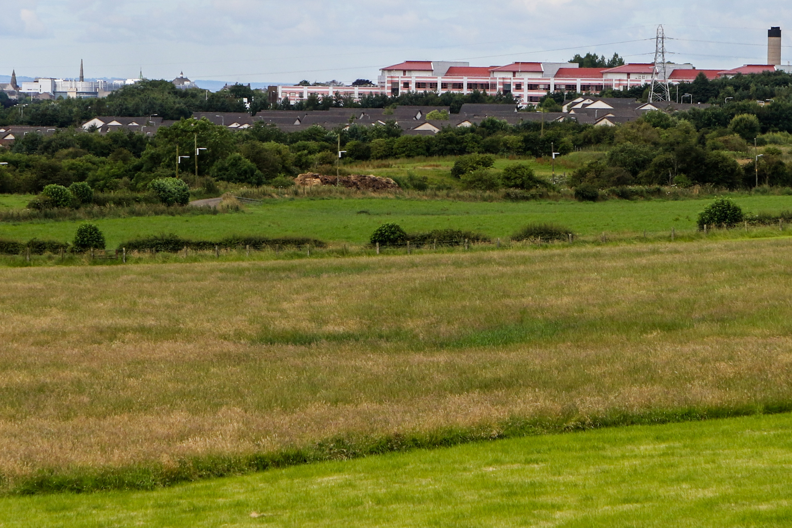 The site where Taylor Wimpey plans to build.