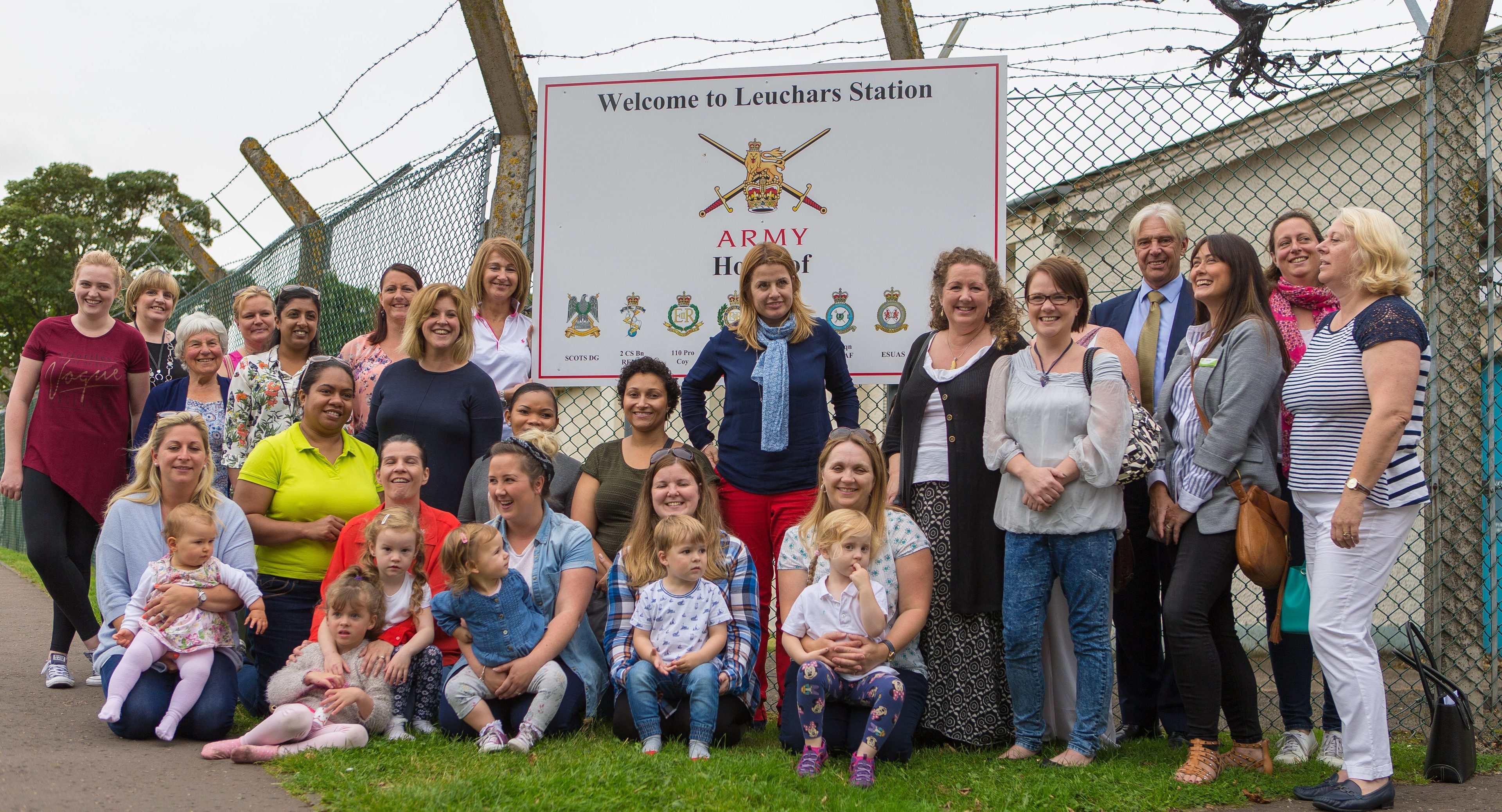 Recruit for Spouses launches at Leuchars army base by founder Heledd Kendrick