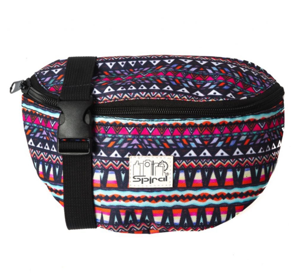 Nothing nerdy about the Spiral UK Aztec Bum Bag!