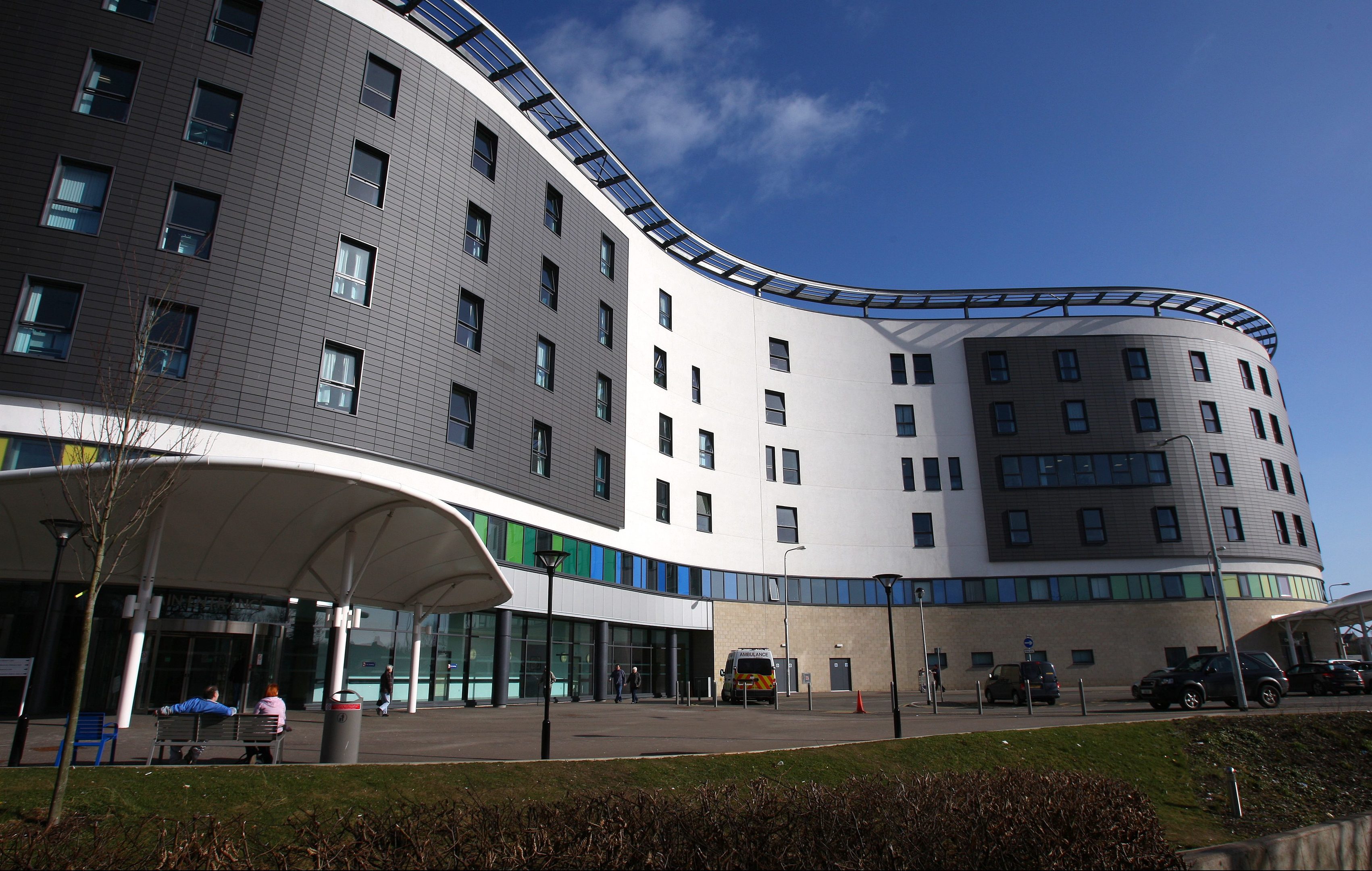 Victoria Hospital in Kirkcaldy.