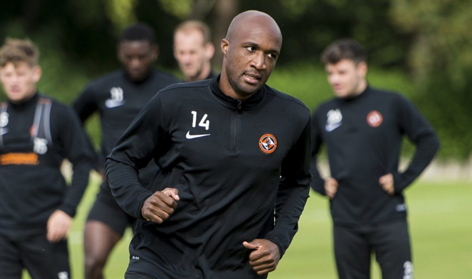 Dundee United's William Edjenguele.