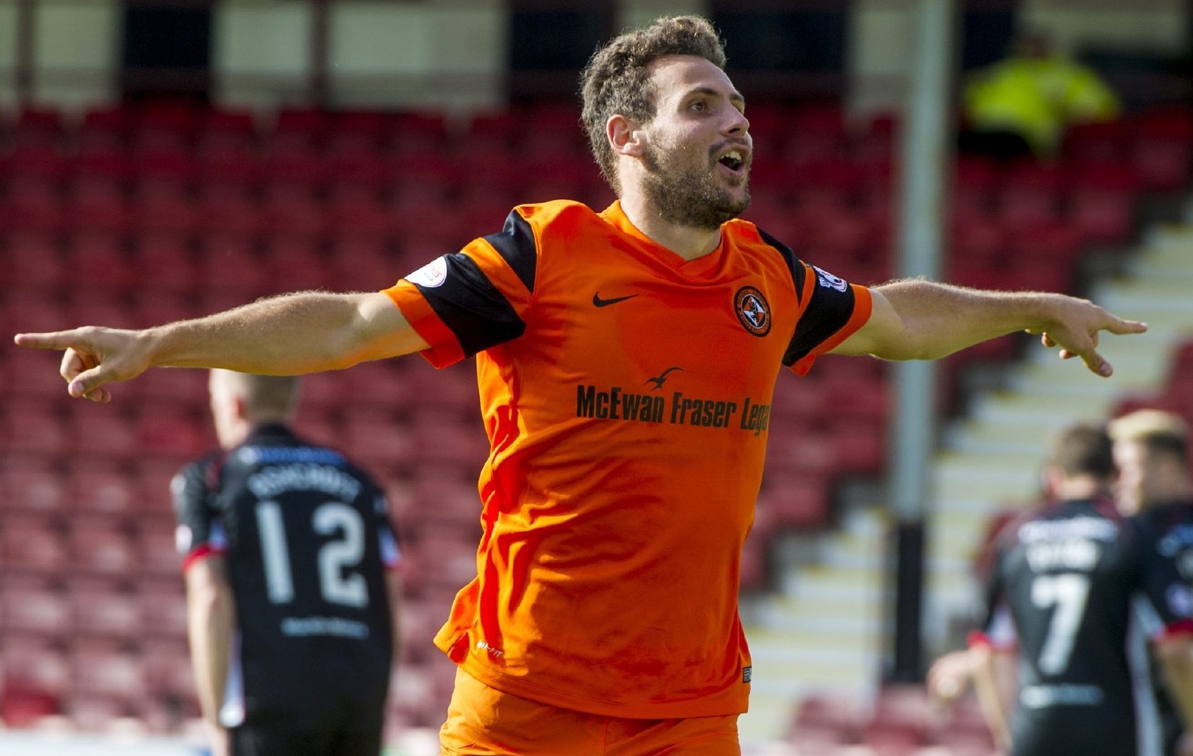 Tony Andreu's goals have been key to Dundee United this season — but would be able to play for the Terrors under a hard Brexit?