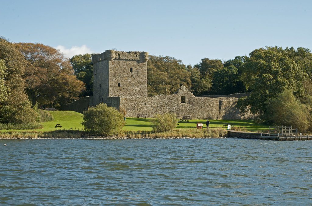 Mary Queen of Scots was imprisoned at Loch Leven Castle in 1567.
