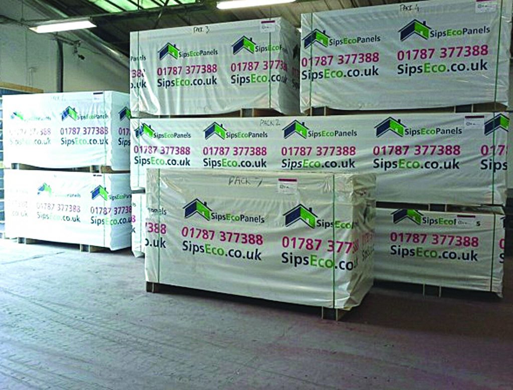 SIPpanels ready to leave SIP Eco Panels factory in Glenrothes