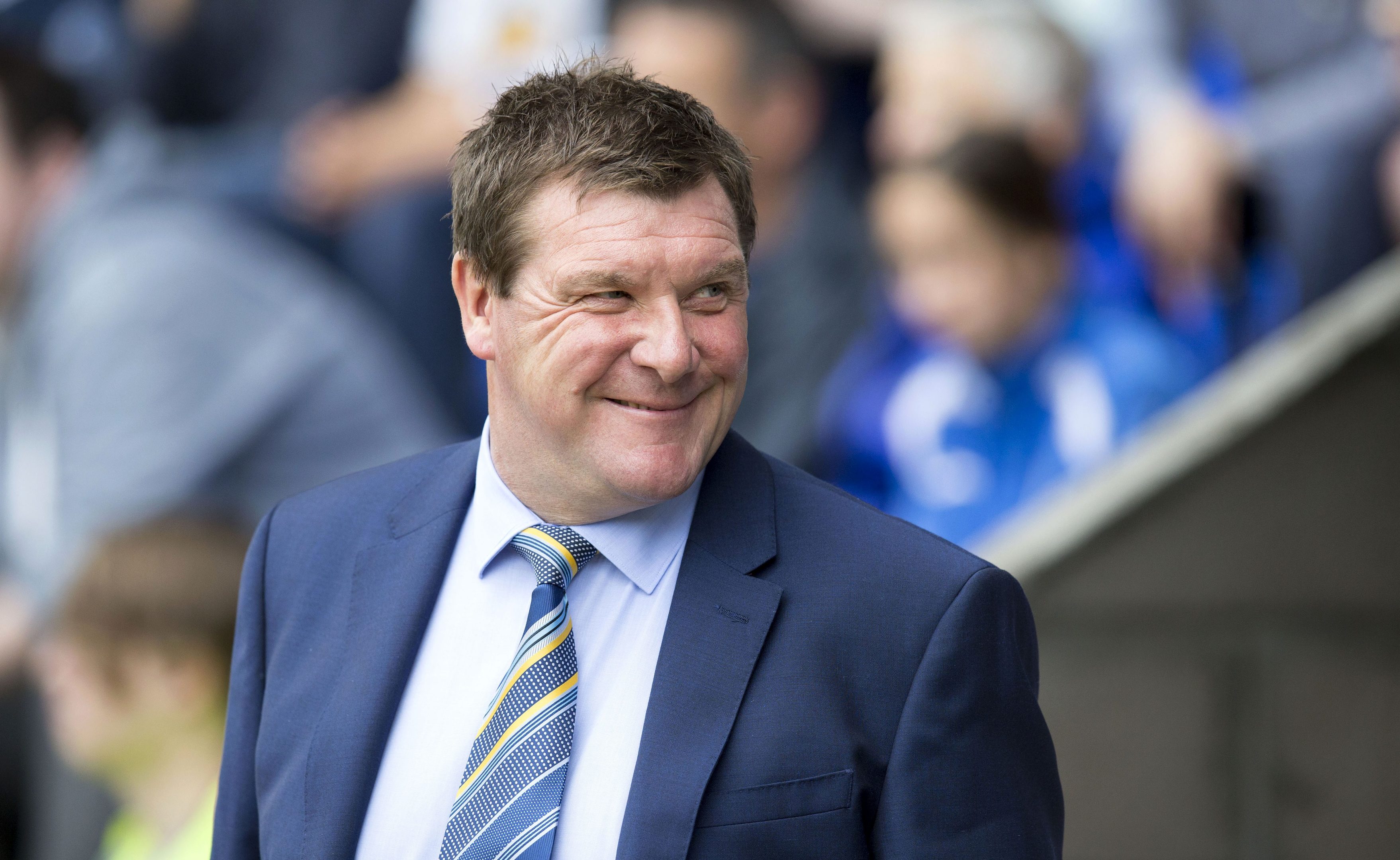 Saints boss Tommy Wright.