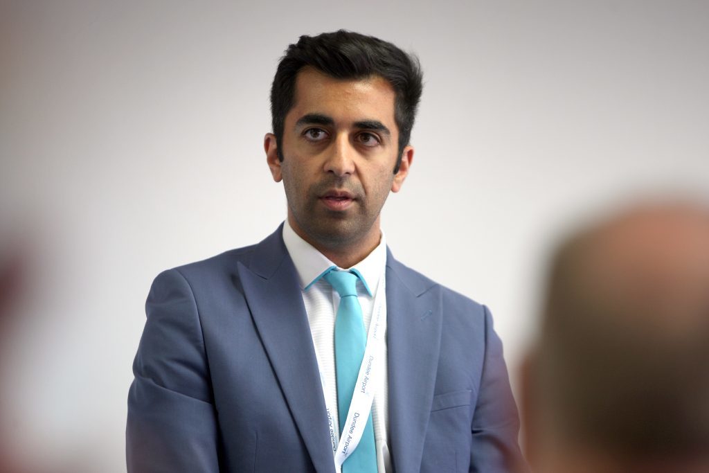 Transport Minister Humza Yousaf