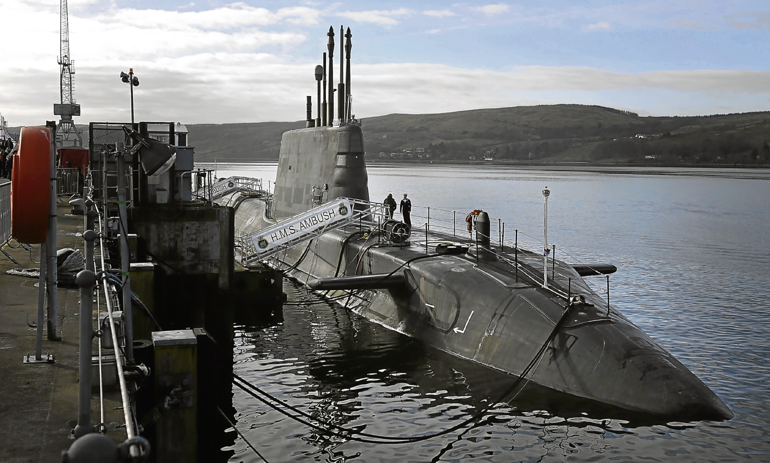 The UK's current fleet of nuclear submarines is being replaced.