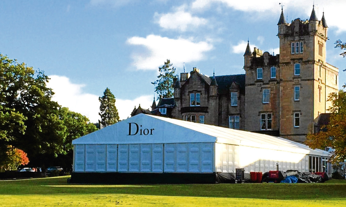 A previous Arc Marquees build for fashion giant Dior.