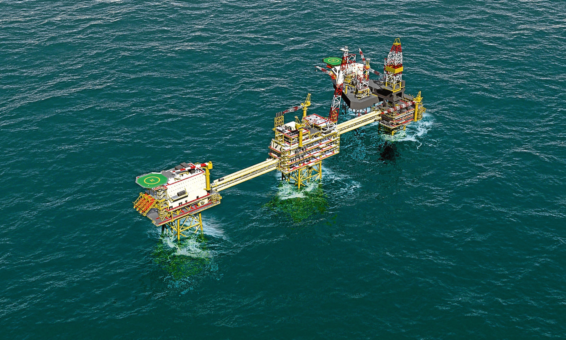 BP Culzean field in the North Sea