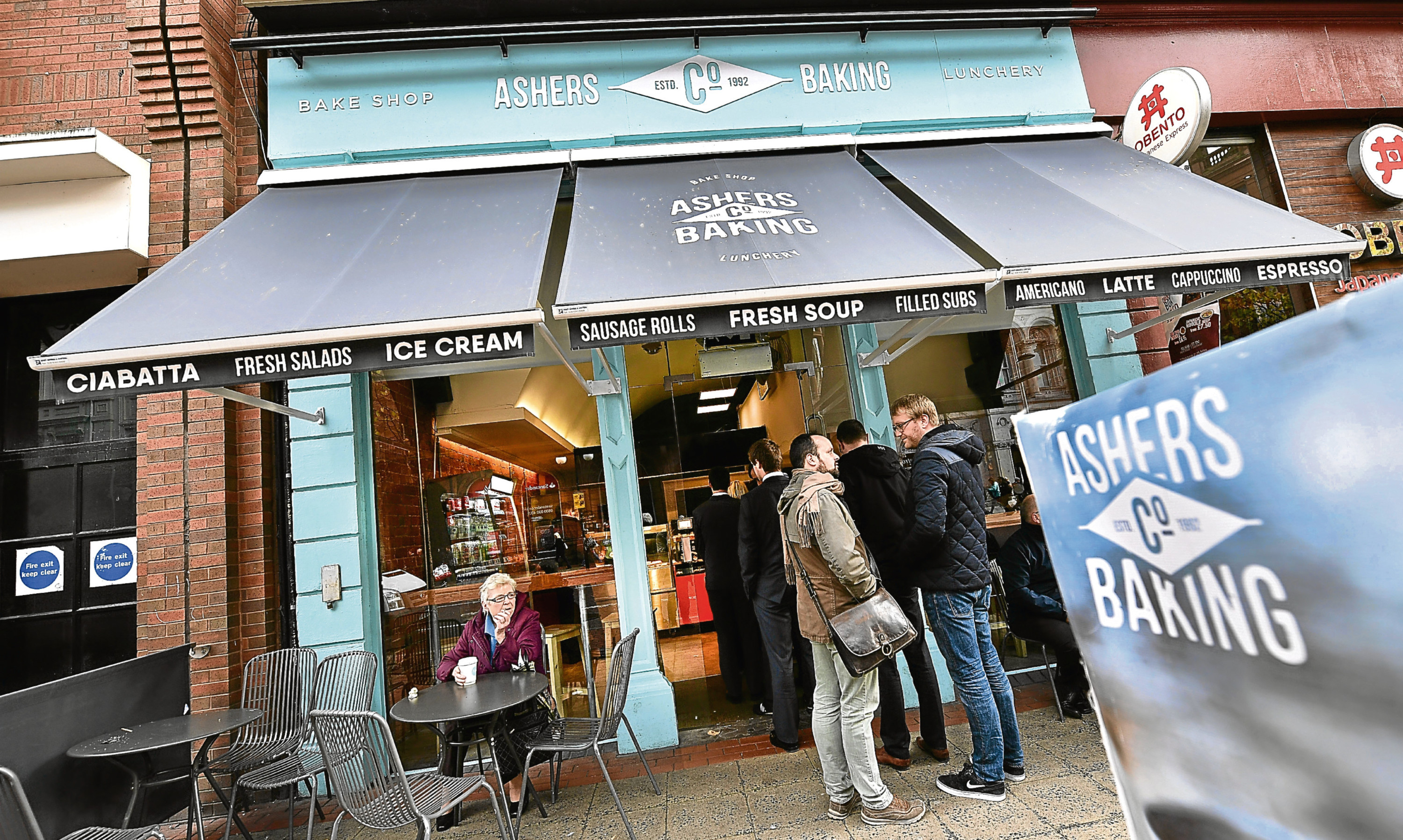 Ashers, the Belfast bakery at the centre of the gay cake row.