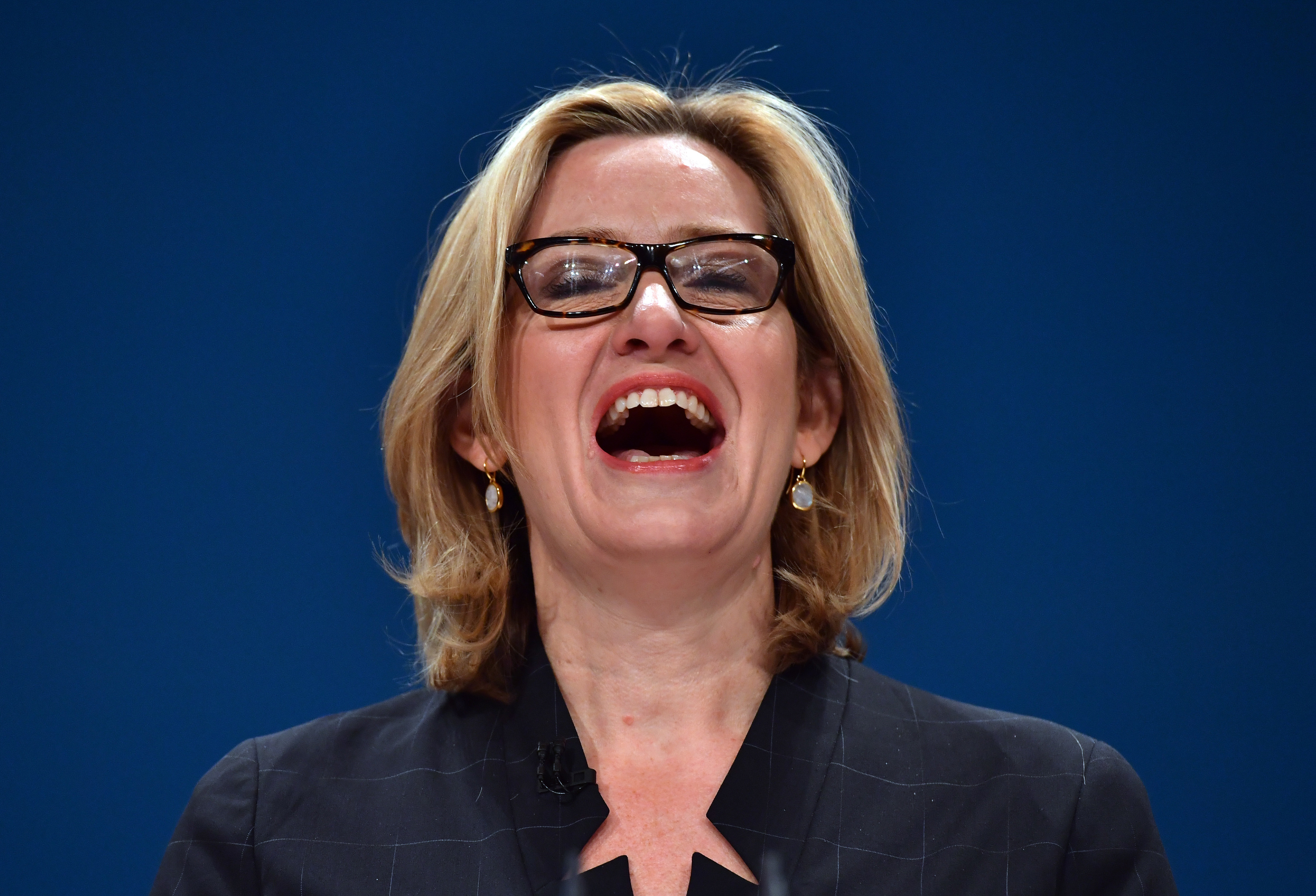Amber Rudd delivers a her first speech as Home Secretary.
